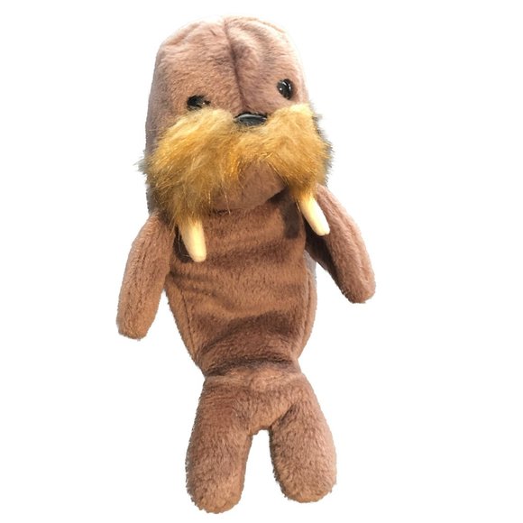 Brown Walrus Ty Beanie Baby Collection Jolly Walrus 7 inches Born Dec 2,1996 RET - Picture 7 of 7